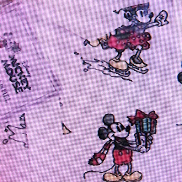 NEW POTTERY BARN TEEN DISNEY CHRISTMAS PAJAMAS  Sz L  NEW IN PACK - Picture 7 of 11